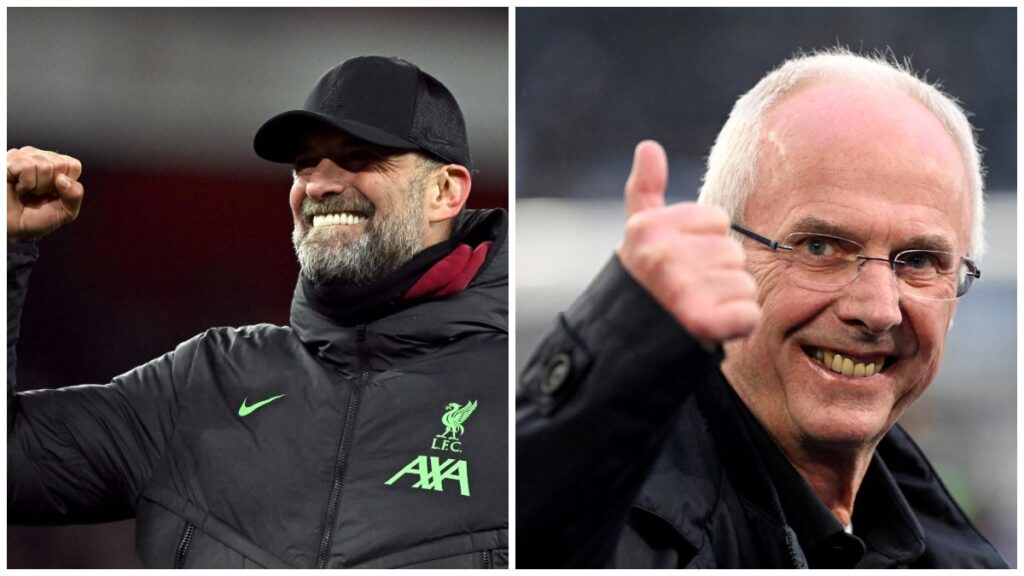 Klopp cedería su lugar a Sven Goran Eriksson para cumplir su sueño de dirigir al Liverpool