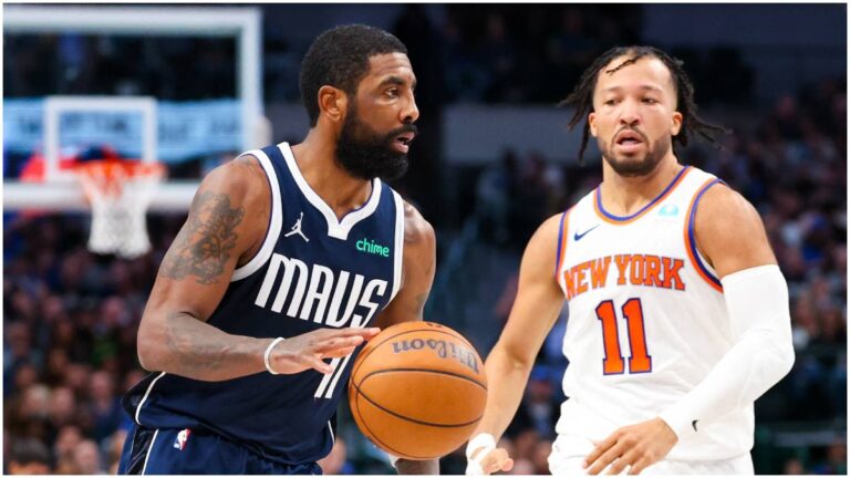 Kyrie Irving hace olvidar a Luka Doncic para llevar los Mavericks a los Knicks