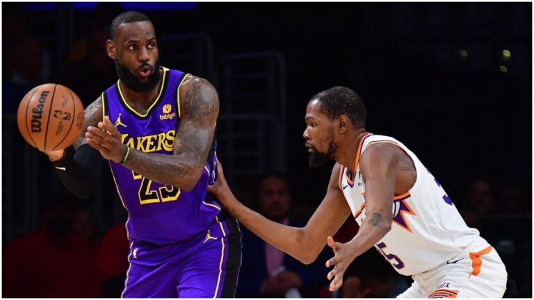 Phoenix Suns despedaza a los Lakers durante una noche llena de estrellas en la NBA