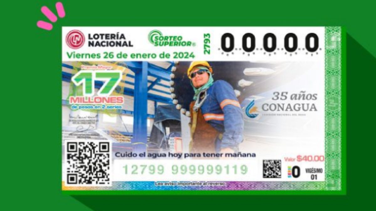 Lotería Nacional Sorteo Superior 2793: Resultado De Este 26 De Enero ...