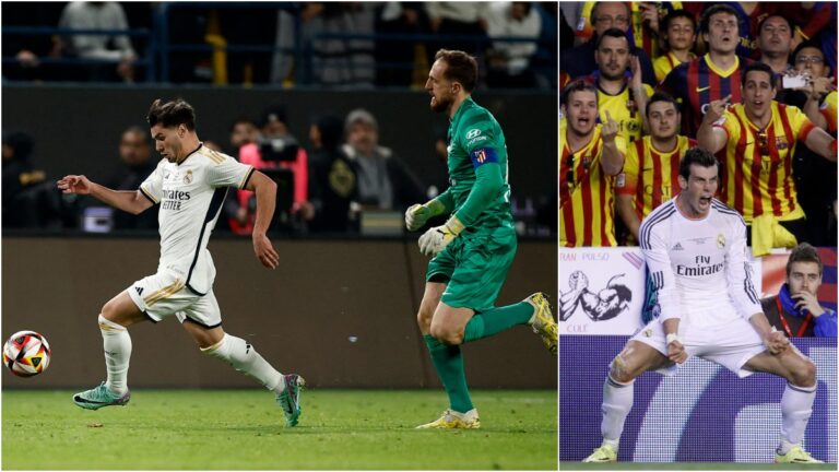 La carrera de Brahim Díaz en la Supercopa de España que hace recordar a Gareth Bale