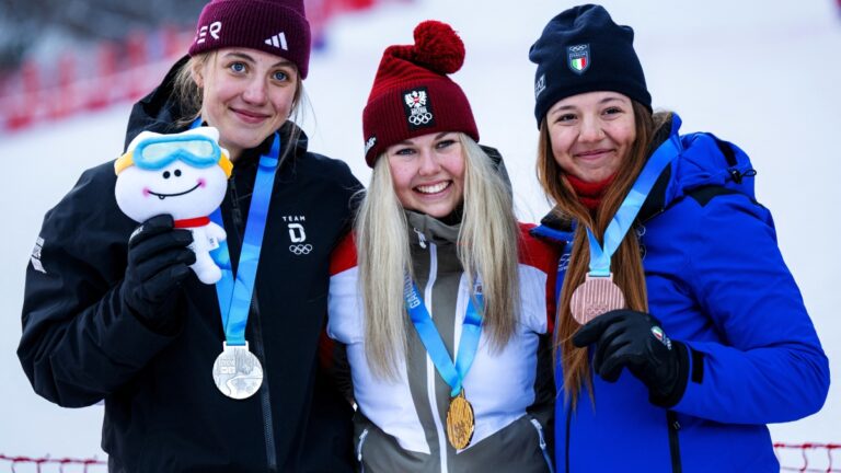 Maja Waroschitz se lleva su segunda medalla de oro en esquí alpino de Gangwon 2024