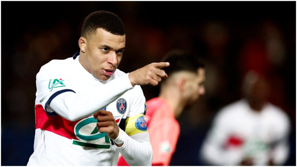 Mbappé inicia el 2024 en modo goleador | Reuters; Mahe