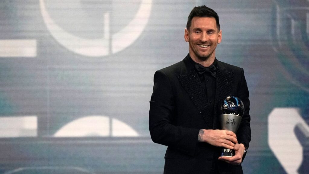 Messi se lleva el The Best en 2023 | AP Photo/Michel Euler