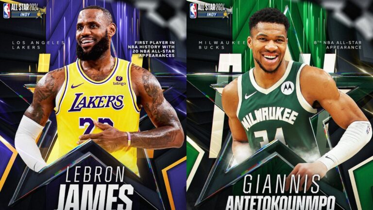LeBron James y Giannis Antetokounmpo ya conocen a sus equipos: NBA revela las quintetas titulares para el All Star Game