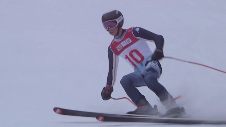Nicolás Quintero logra un histórico sexto lugar para Argentina en el esquí alpino de Gangwon 2024
