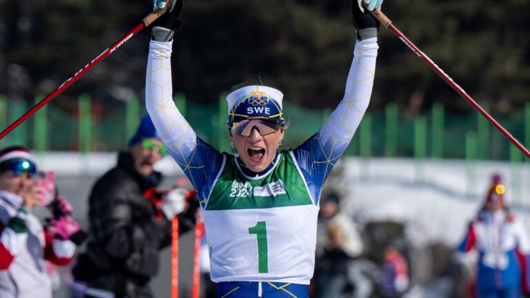 Suecia mantiene su dominio en el esquí de fondo en los Juegos Olímpicos de la Juventud con oro en Gangwon