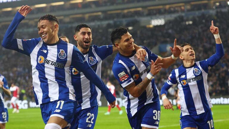 El Porto de Jorge Sánchez se lleva la victoria ante Braga y acecha a los líderes en la Primeira Liga