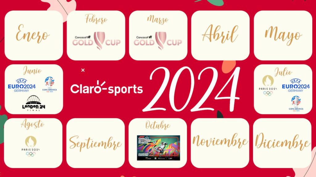 Calendario de eventos deportivos para 2024