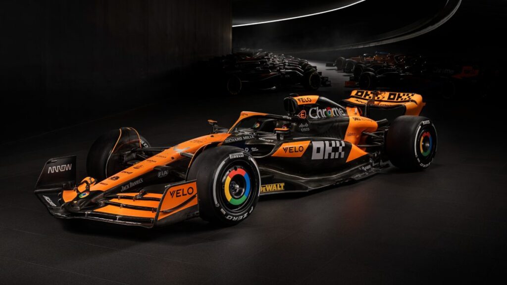 McLaren F1 nuevo auto para la temporada 2024