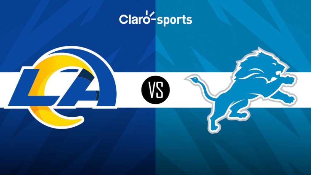 Rams vs Lions, en vivo Horario y dónde ver hoy por TV y online los