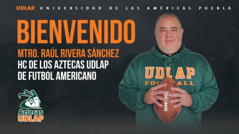 Raúl Rivera vuelve a la ONEFA: es el nuevo head coach de Aztecas UDLAP