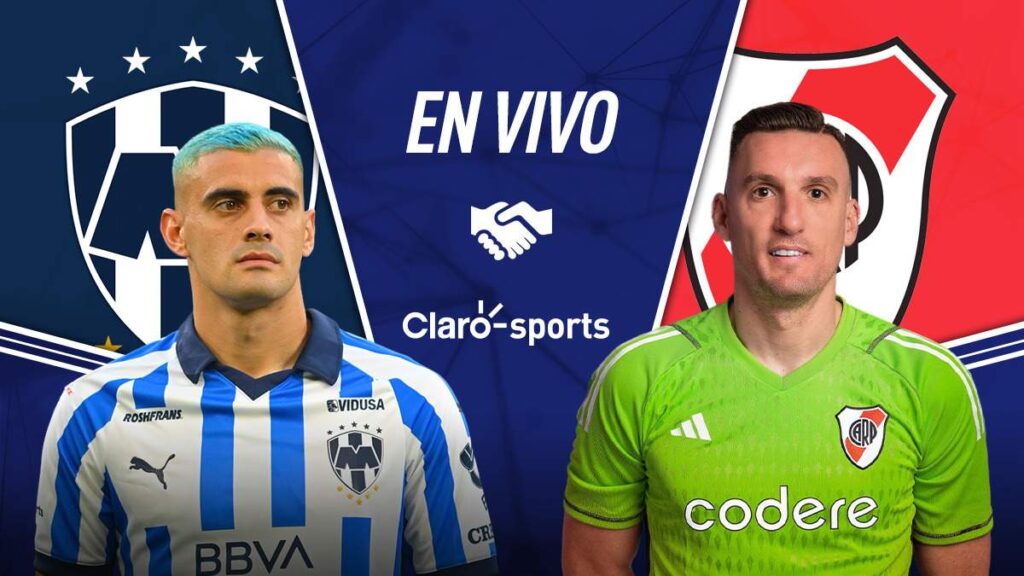 Ver en vivo online Monterrey vs River Plate Partidos amistosos hoy