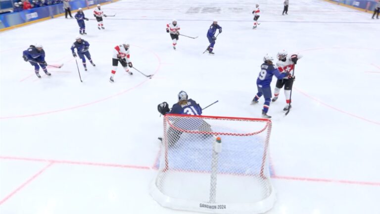 Highlights de hockey sobre hielo en Gangwon 2024: Resultado de Francia vs Suiza