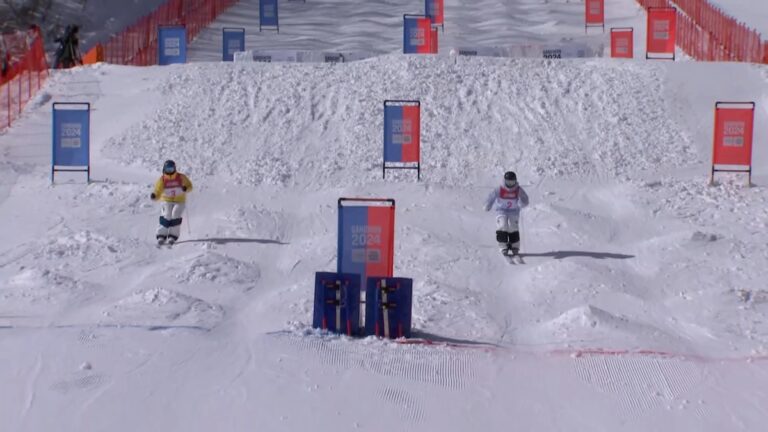 Highlights del esquí estilo libre en Gangwon 2024: Resultados de la final de moguls dual femenil