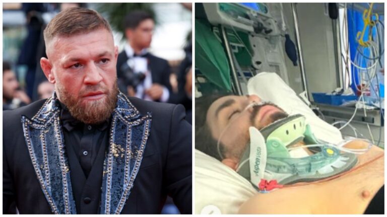 Conor McGregor encabeza donaciones para ayudar a Ryan Curtis tras su fatídica lesión