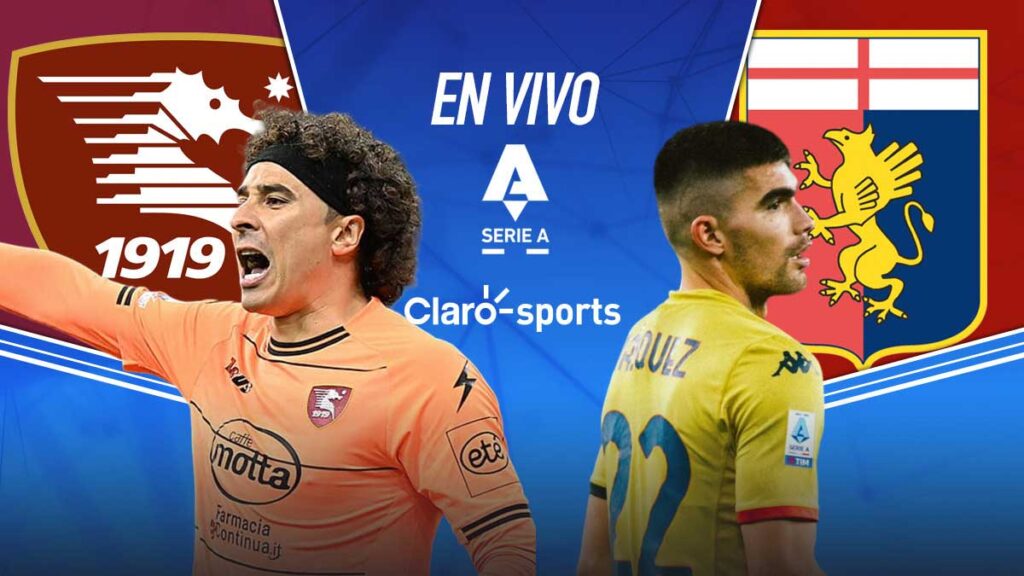 Salernitana vs Genoa, en vivo online. Claro Sports