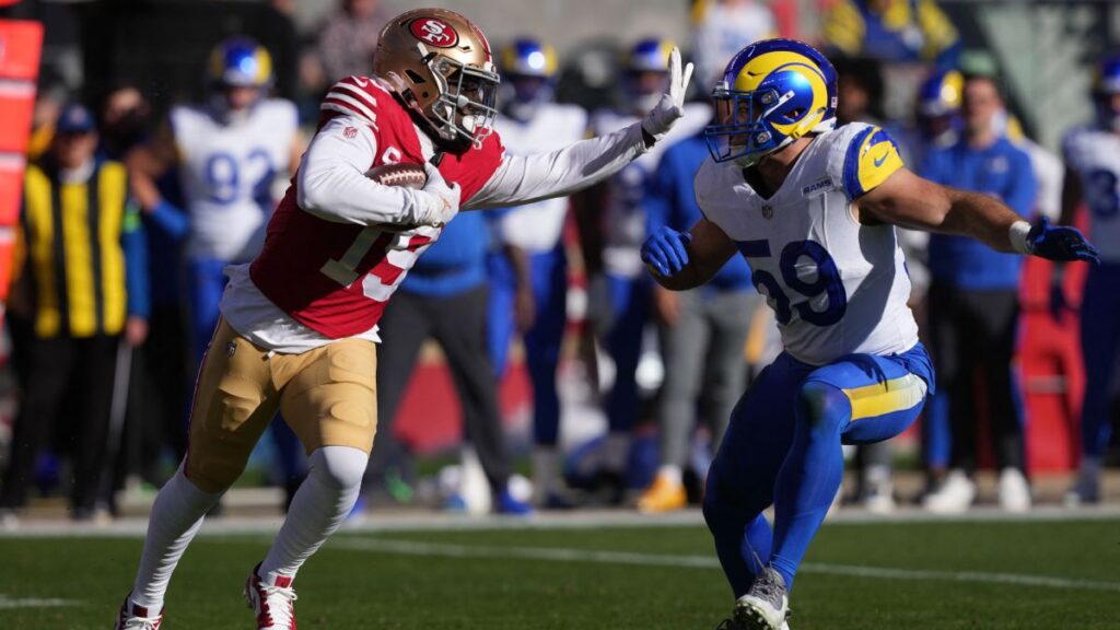 Deebo Samuel puede jugar ante los Lions | Darren Yamashita-USA TODAY Sports