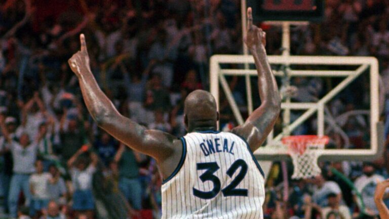 El 32 de Shaquille O’Neal con Orlando Magic será eterno