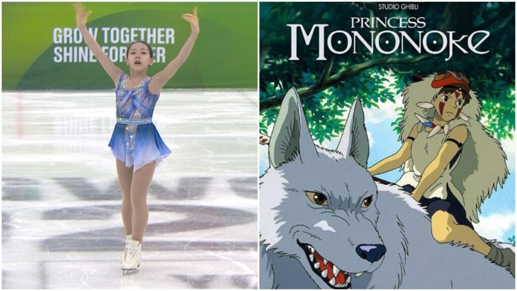 El afamado Studio Ghibli se presentó en los Juegos Olímpicos de Invierno de la Juventud con la rutina de la patinadora china Gao Shiqi