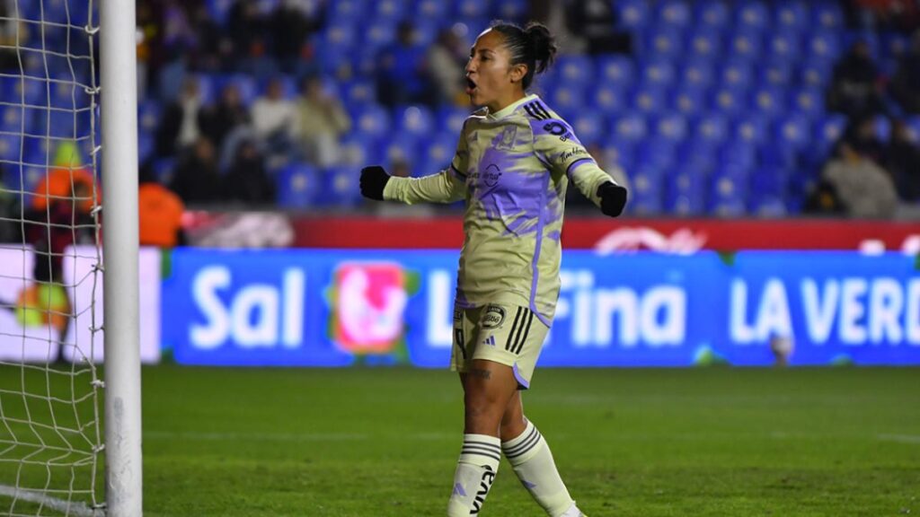 Tigres Femenil golea a Santos con noche histórica de Stephany Mayor