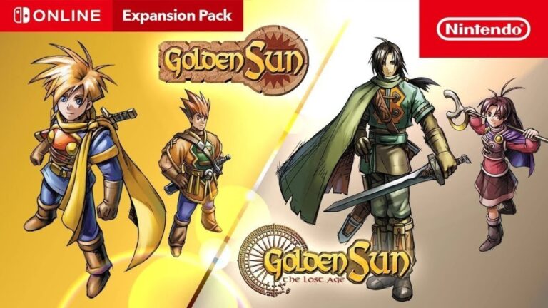Golden Sun llega a Game Boy Advance en Nintendo Switch Online