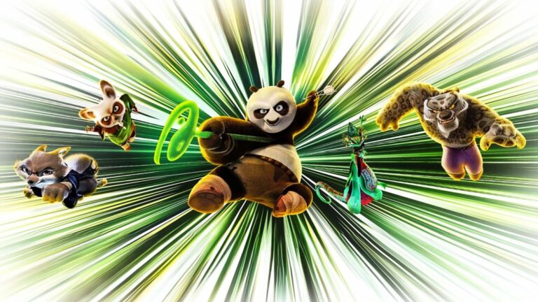 Nuevo póster de Kung Fu Panda 4