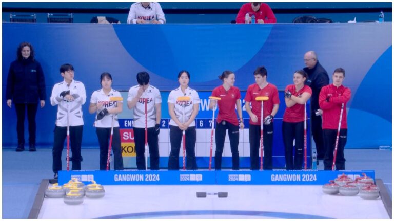 Highlights de curling mixto en Gangwon  2024: Resultados de Suiza vs Corea del Sur, primera fase