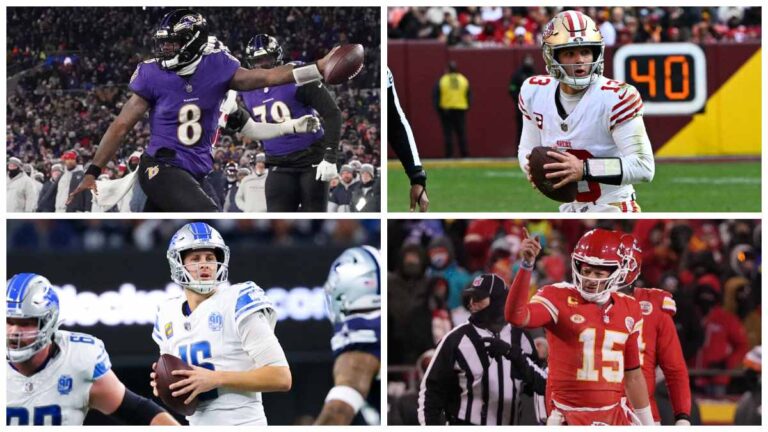¿Cuál sería un mejor Super Bowl? El ranking de los duelos posibles entre Ravens, Chiefs, Lions y 49ers