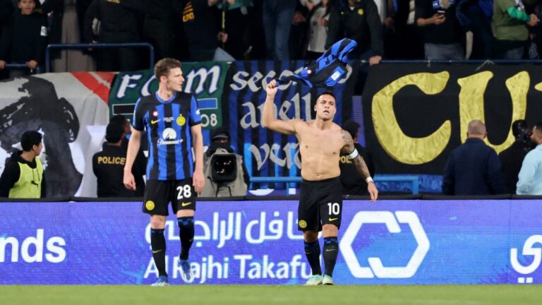 El Inter de Milán se consagra Supercampeón de Italia en Riad
