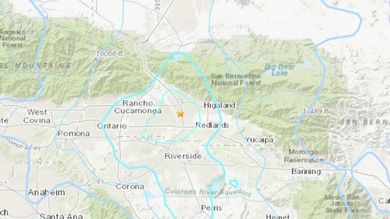 Sismo hoy: Temblor de 4.2 grados sacude a San Bernardino, California