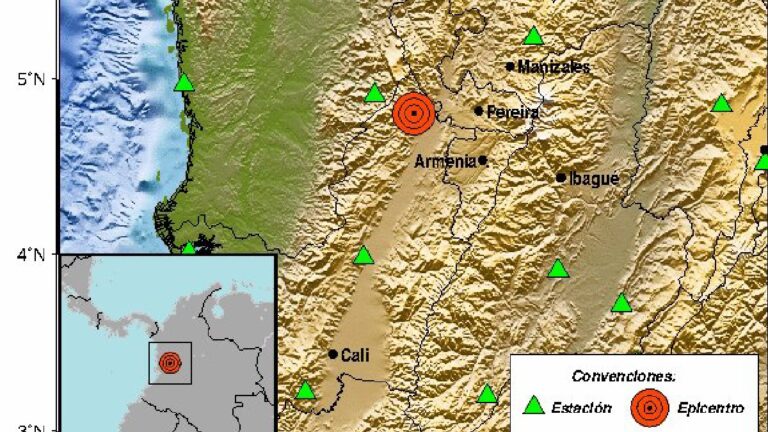 Temblor hoy: Sismo de 3.7 grados sacude Colombia este vienes 19 e enero del 2024 | Fotos y vídeos