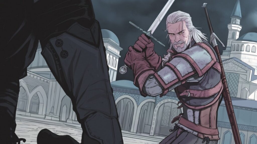 cómics the witcher 3 geralt