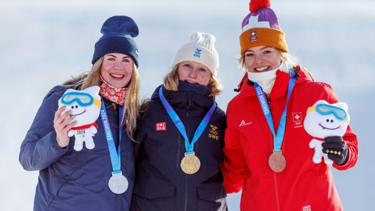 Uma Kruse Een le da a Suecia su primera medalla de oro en Gangwon 2024 al coronarse en esquí estilo libre