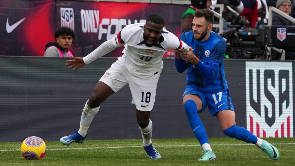 El USMNT cae ante Eslovenia en un amistoso | Daniel Dunn-USA TODAY Sports