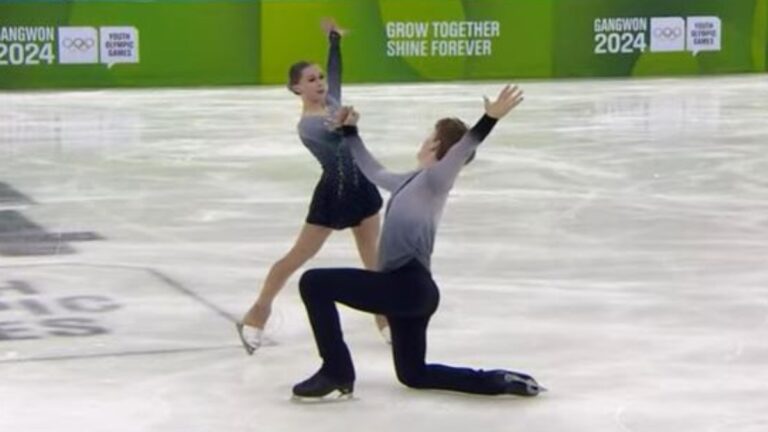 La elegante rutina de Cayla Smith y Jared Mcpike que les dio la plata en el patinaje por parejas de Gangwon 2024