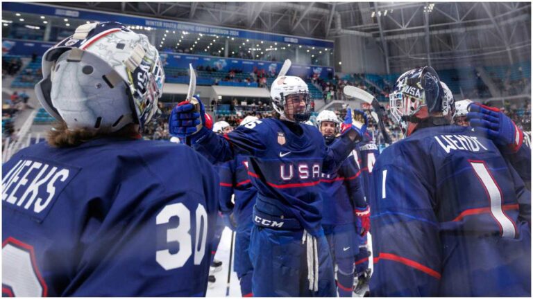 Highlights de hockey sobre hielo en Gangwon 2024: Resultados de Estados Unidos vs República Checa, primera fase