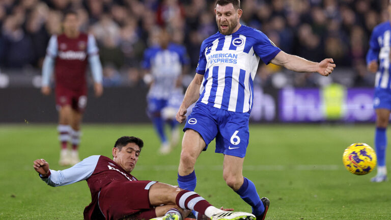 El Brighton frena el buen paso del West Ham de Edson Álvarez