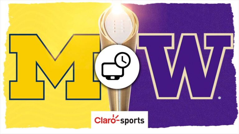 Michigan vs Washington en vivo hoy: Horario y cómo ver por TV y online la final de la NCAA 2024