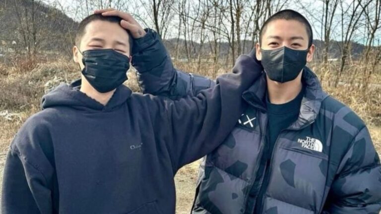 ¡Conmovedora imagen! Jimin y Jungkook de BTS posan juntos en el servicio militar