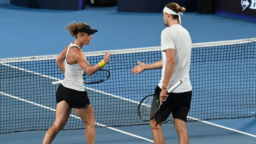 Zverev y Siegemund se imponen en dramático super tie break y llevan a Alemania a la final de la United Cup 2024