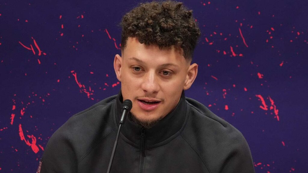 Patrick Mahomes habla de no ser favorito en el Super Bowl | Reuters