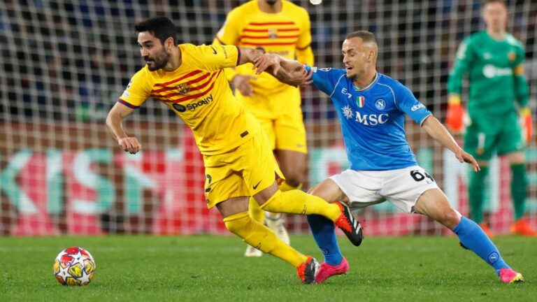 Napoli vs Barcelona: ¡Osimhen empata el juego!