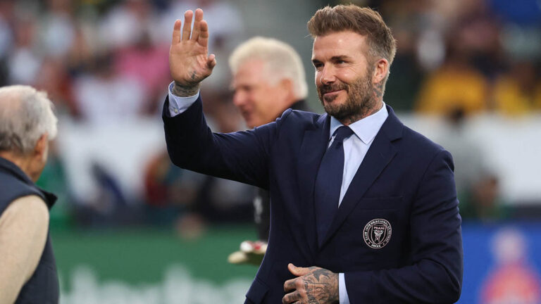 David Beckham tiene un gran recibimiento en su regreso a Los Angeles