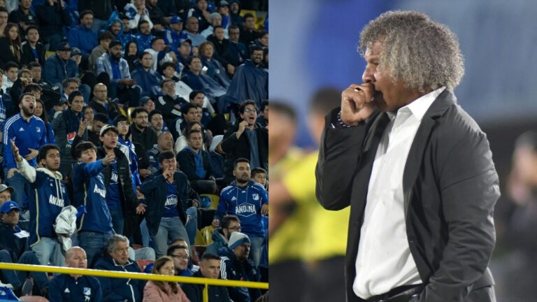 Alberto Gamero luego de la derrota ante Once Caldas: “Duele salir de El Campín y que la gente nos grite cosas”