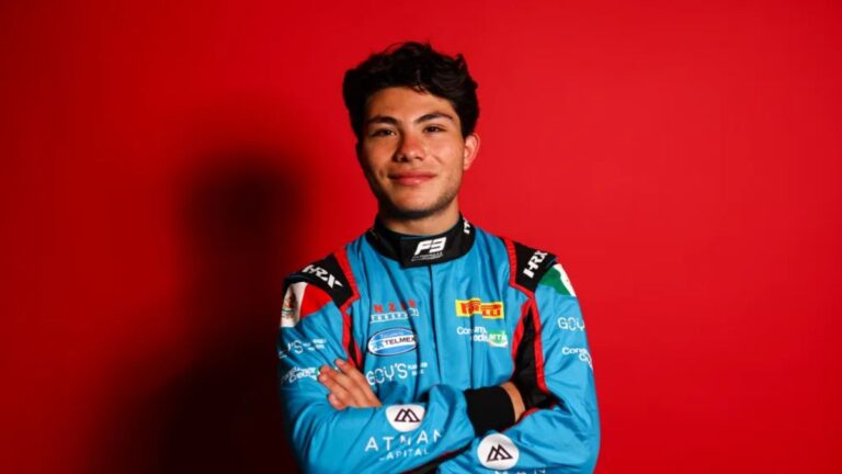 Alejandro García brilló en el podio del Asian Le Mans Series
