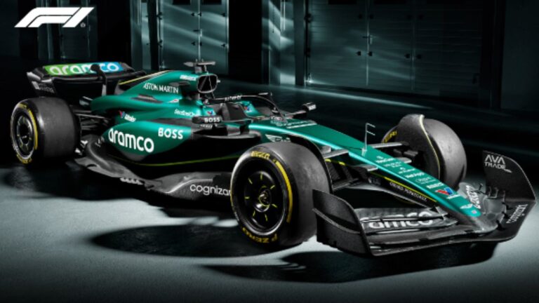 Aston Martin revela su nuevo monoplaza para la temporada 2024 de la Fórmula 1