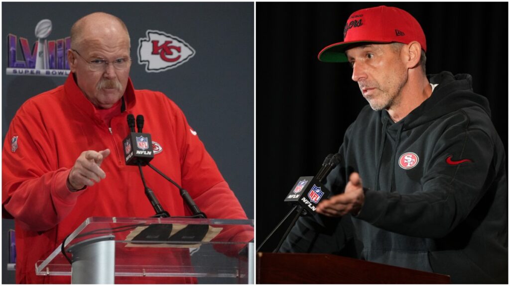 Andy Reid y Kyle Shanahan, la cuarta pareja de entrenadores que se ven las caras en dos ediciones distintas del Super Bowl 