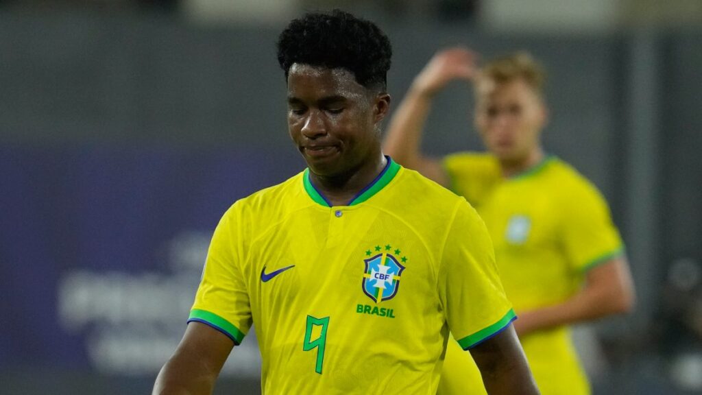 Endrick, una de las joyas de la selección de Brasil | AP