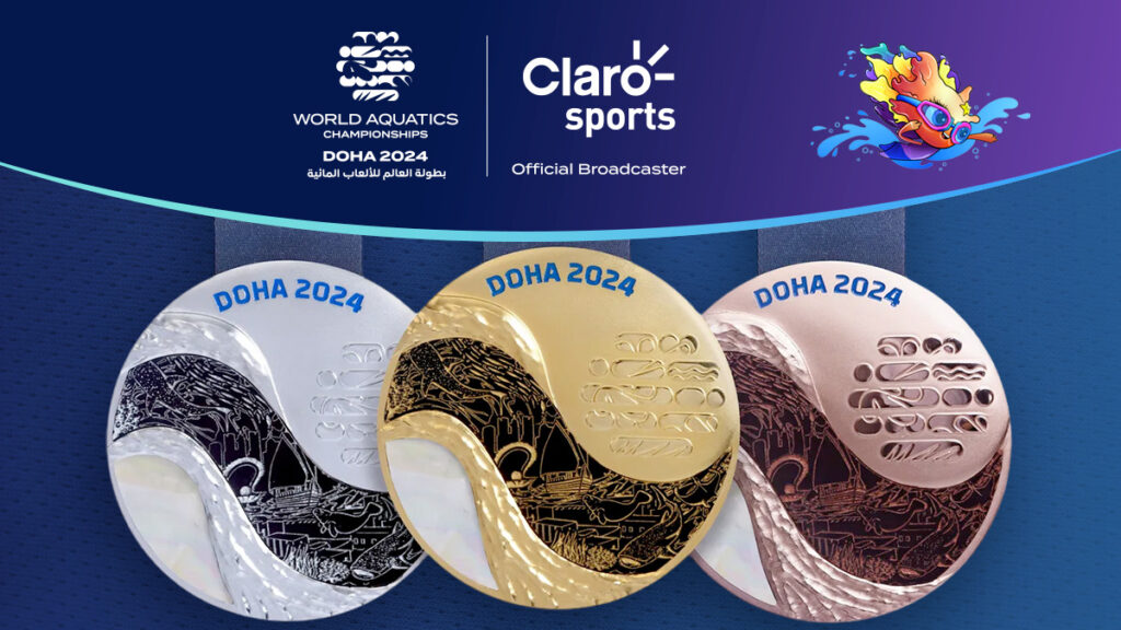 Sigue la mejor actividad del Mundial de Natación por Claro Sports